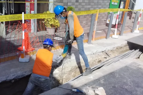 cambio de tuberia GLP BD5 - 1